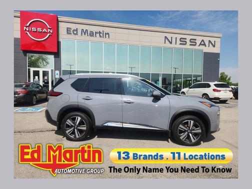 Boulder Gray 2023 Nissan Rogue Platinum