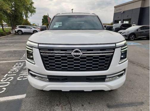 Aspen White 2026 Nissan Armada Platinum