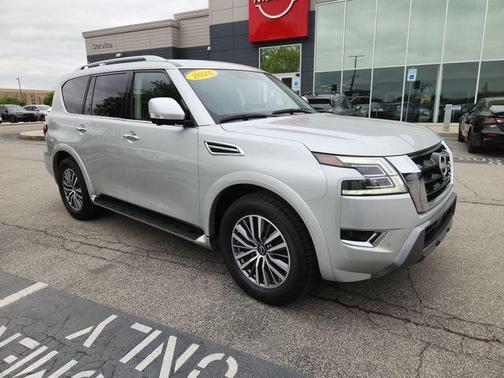 Brilliant Silver Metallic 2024 Nissan Armada SL 4WD