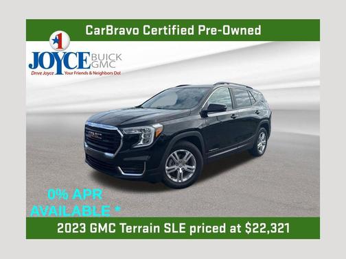 Ebony Twilight Metallic 2023 GMC Terrain SLE