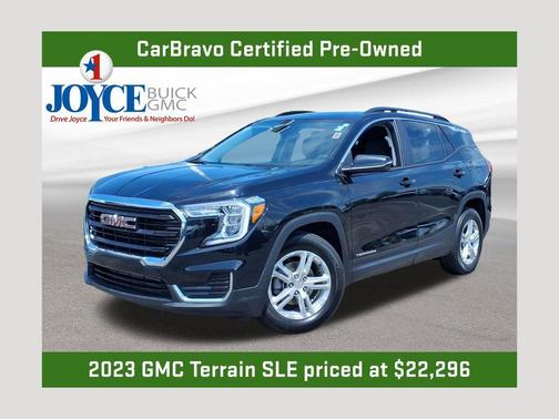 Ebony Twilight Metallic 2023 GMC Terrain SLE
