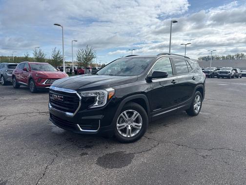 Ebony Twilight Metallic 2023 GMC Terrain SLE