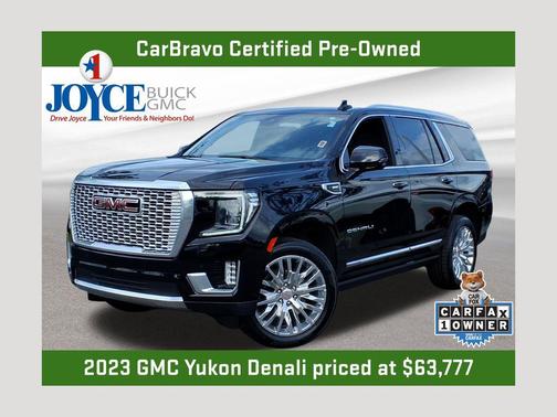 Onyx Black 2023 GMC Yukon Denali