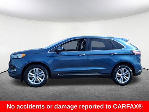 Blue Metallic 2019 Ford Edge SEL