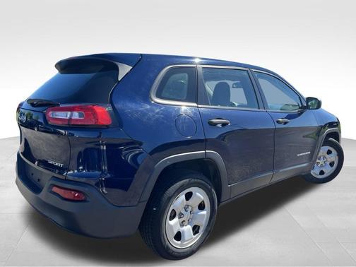 True Blue Pearlcoat 2014 Jeep Cherokee Sport