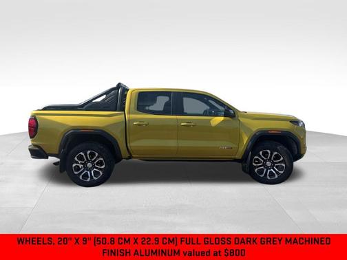 Solar Flare Metallic 2023 GMC Canyon AT4