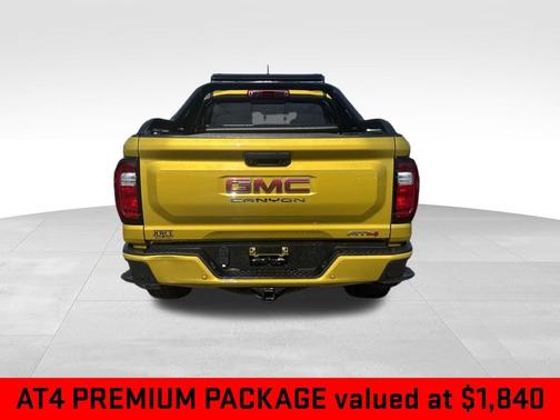 Solar Flare Metallic 2023 GMC Canyon AT4