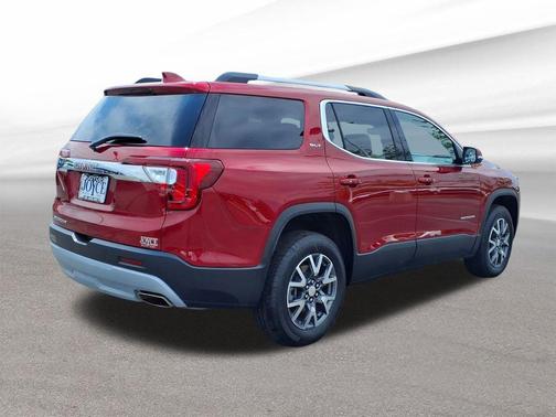 Volcanic Red Tintcoat 2023 GMC Acadia SLT