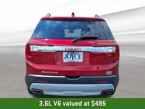 Volcanic Red Tintcoat 2023 GMC Acadia SLT