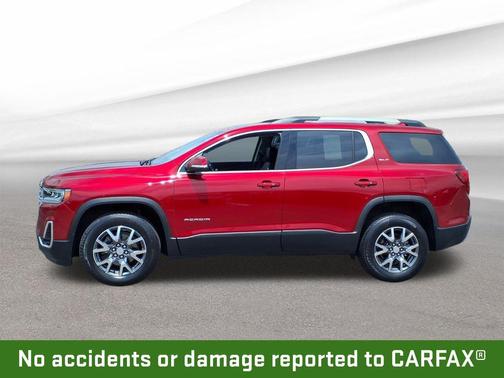 Volcanic Red Tintcoat 2023 GMC Acadia SLT