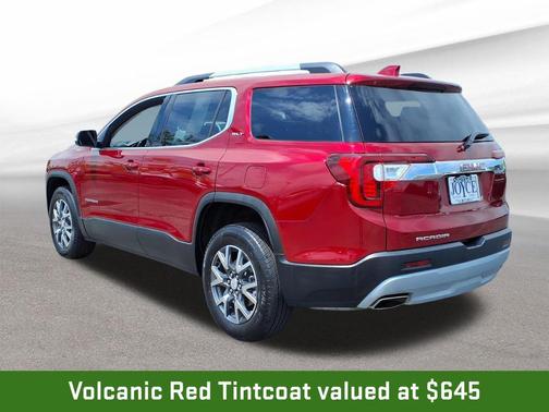 Volcanic Red Tintcoat 2023 GMC Acadia SLT