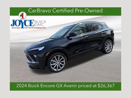 Ebony Twilight Metallic 2024 Buick Encore GX Avenir