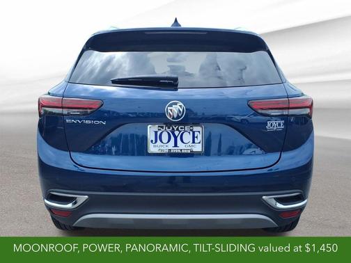 Sapphire Metallic 2022 Buick Envision Essence
