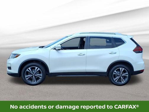 Pearl White Tricoat 2019 Nissan Rogue SV