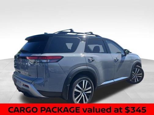 Solid Gray/Super Black 2023 Nissan Pathfinder Platinum