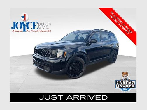 Ebony Black 2025 Kia Telluride SX-Prestige X-Line