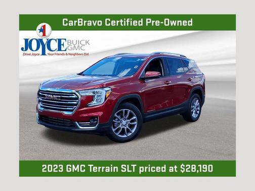 Volcanic Red Tintcoat 2023 GMC Terrain SLT