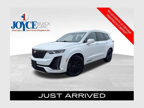 Crystal White Tricoat 2024 Cadillac XT6 Premium Luxury AWD