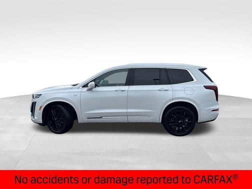 Crystal White Tricoat 2024 Cadillac XT6 Premium Luxury AWD