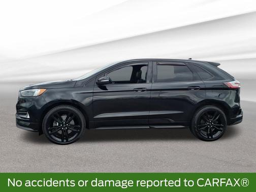 Agate Black Metallic 2019 Ford Edge ST
