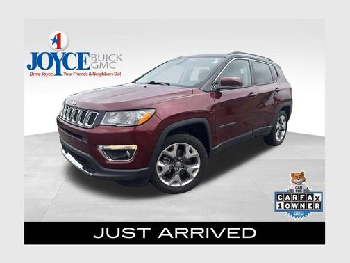 Velvet Red Pearlcoat 2020 Jeep Compass Limited