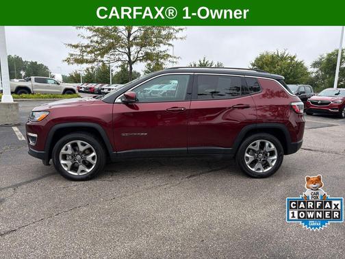 Velvet Red Pearlcoat 2020 Jeep Compass Limited