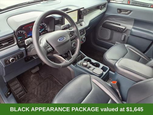 Shadow Black 2023 Ford Maverick Lariat