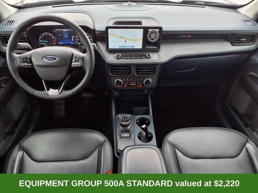 Shadow Black 2023 Ford Maverick Lariat