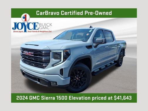 Thunderstorm Gray 2024 GMC Sierra 1500 Elevation