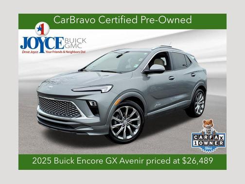 Moonstone Gray Metallic 2025 Buick Encore GX Avenir