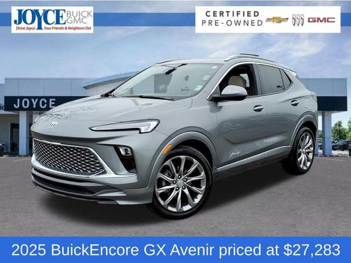Moonstone Gray Metallic 2025 Buick Encore GX Avenir