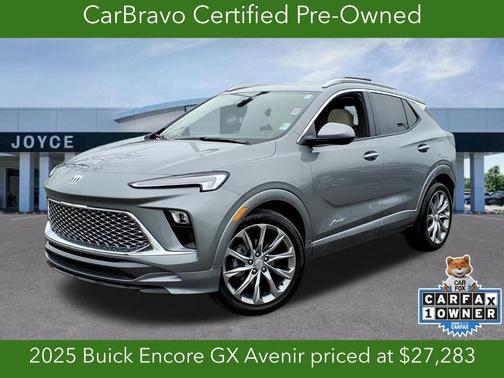Moonstone Gray Metallic 2025 Buick Encore GX Avenir
