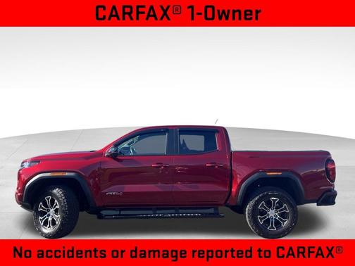 Volcanic Red Tintcoat 2024 GMC Canyon AT4