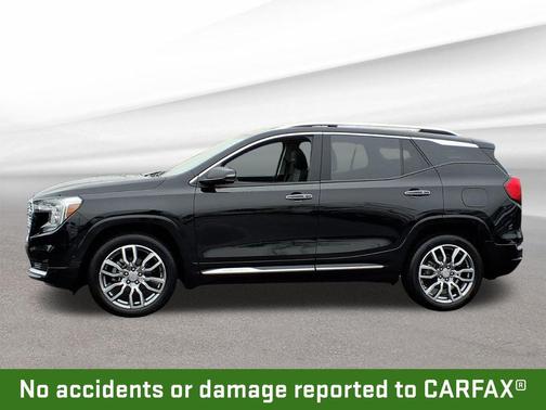 Ebony Twilight Metallic 2023 GMC Terrain Denali
