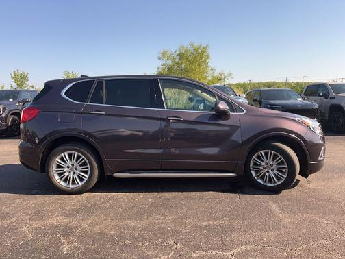 Midnight Amethyst Metallic 2017 Buick Envision Preferred
