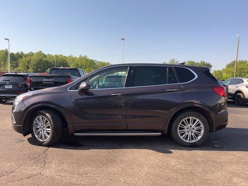 Midnight Amethyst Metallic 2017 Buick Envision Preferred