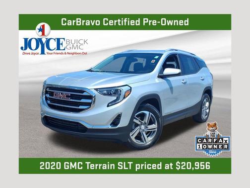 Quicksilver Metallic 2020 GMC Terrain SLT