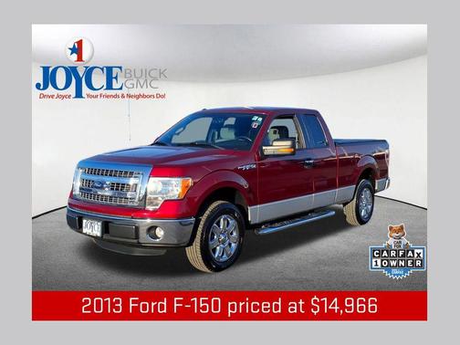 Ruby Red Metallic Tinted Clearcoat 2013 Ford F-150 XLT Truck