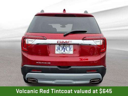 Volcanic Red Tintcoat 2023 GMC Acadia SLT
