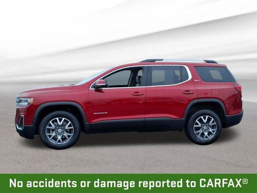 Volcanic Red Tintcoat 2023 GMC Acadia SLT