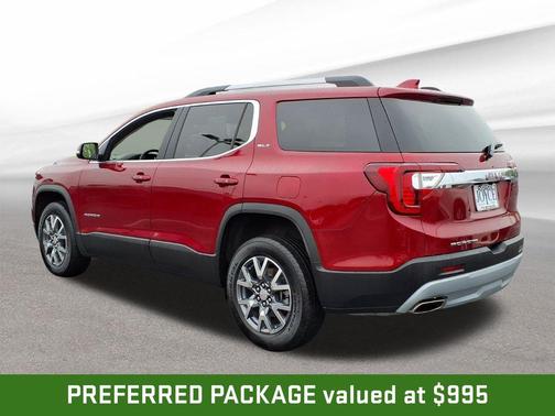 Volcanic Red Tintcoat 2023 GMC Acadia SLT