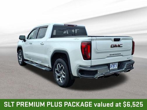 White Frost Tricoat 2024 GMC Sierra 1500 SLT