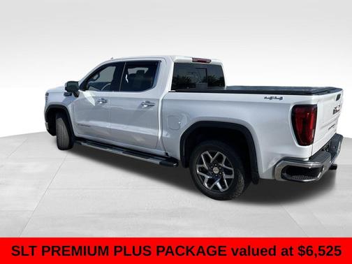 White Frost Tricoat 2024 GMC Sierra 1500 SLT