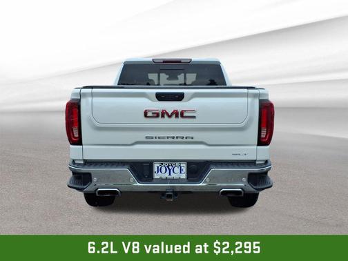 White Frost Tricoat 2024 GMC Sierra 1500 SLT