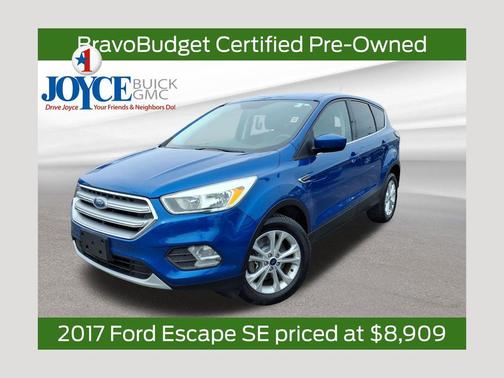 Lightning Blue Metallic 2017 Ford Escape SE