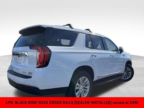 Summit White 2021 GMC Yukon SLT
