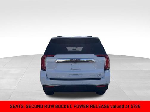Summit White 2021 GMC Yukon SLT