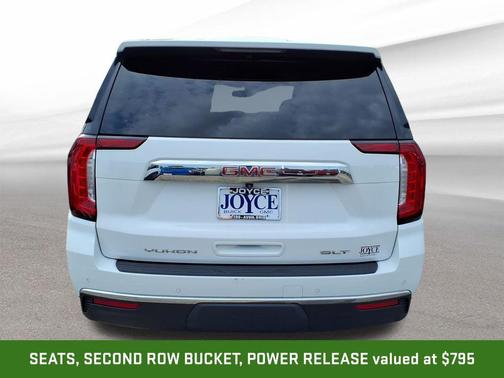 Summit White 2021 GMC Yukon SLT