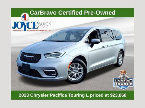 Silver Mist Clearcoat 2023 Chrysler Pacifica Touring L