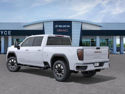 Glacier White Tricoat 2026 GMC Sierra 3500 Denali